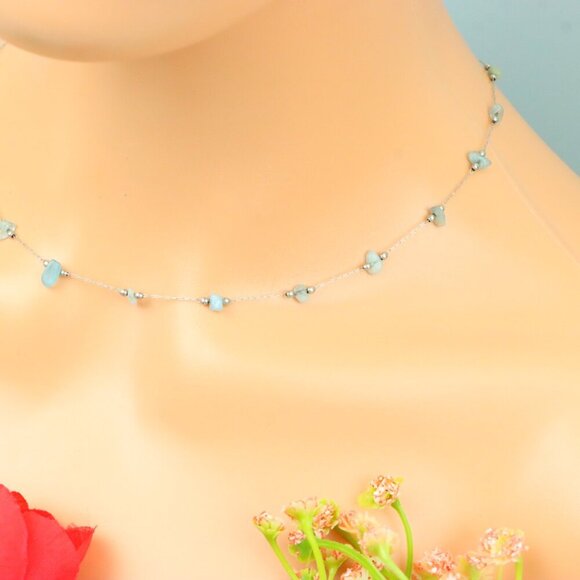 Delicate & Contemporary Necklace Chain, A Lovely Choice for Women, EVCH1102 - Picture 9 of 15